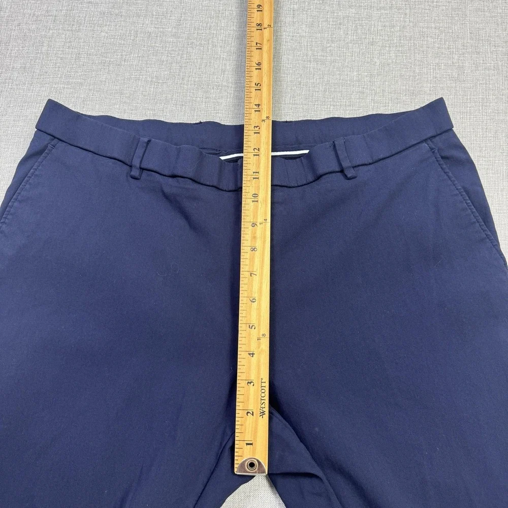 Ralph Lauren Performance Pants Mens‎ 34x29 Blue Chino Cotton Blend Flat Front